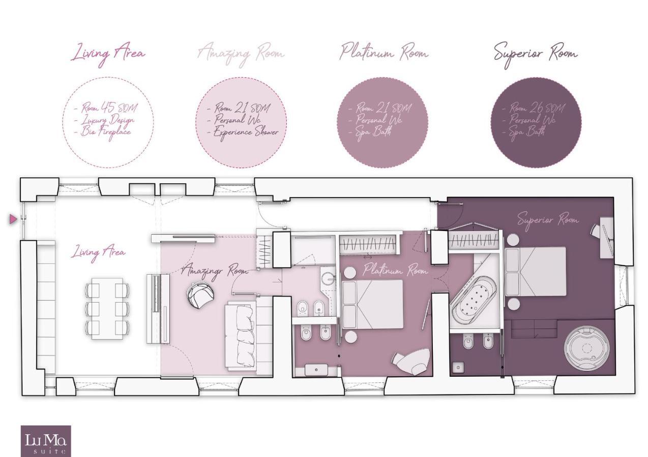 Luma Suite Via Veneto - Your Luxury Style 29 Róma Kültér fotó
